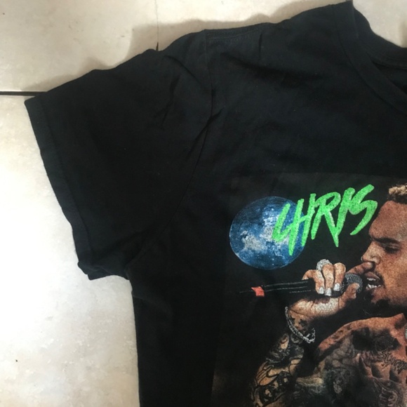Mens Chris Brown Heartbreak On A Full Moon Tour 2018 T-Shirt Size Medium - Picture 3 of 6